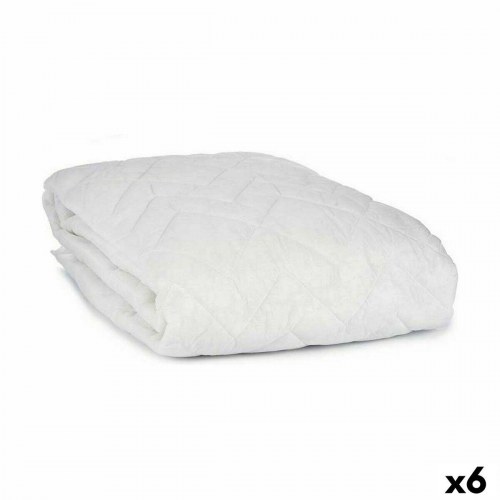 Madrasbeskytter - Hvid 150 x 190 cm (6 stk.)