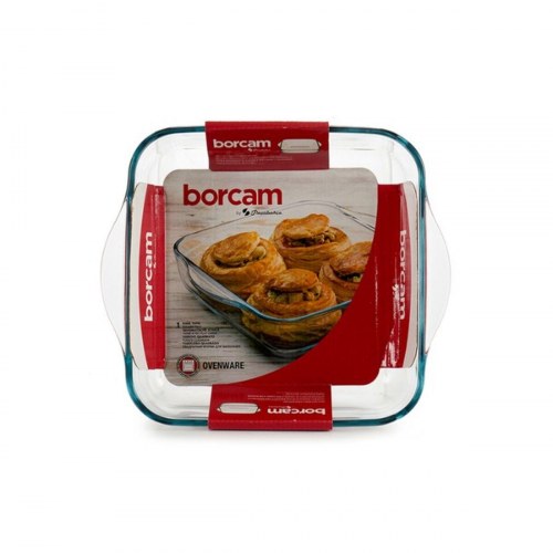 Ovnsfast fad Pasabahce Borcam 1,9 l med håndtag - 22 × 6 × 25,5 cm (6 stk)