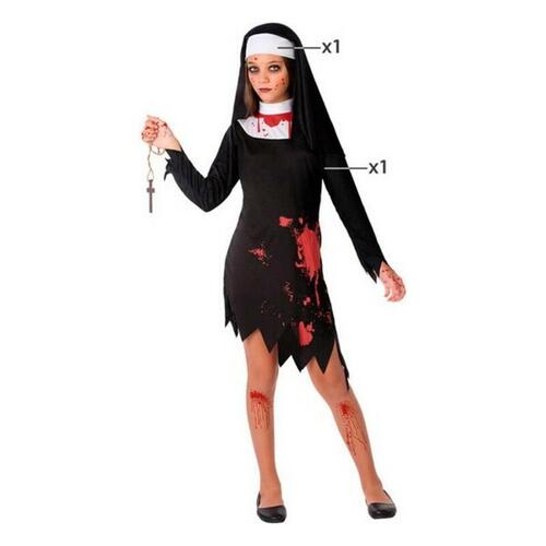 Kostume til børn Sort Zombies (2 Dele) 5-6 år