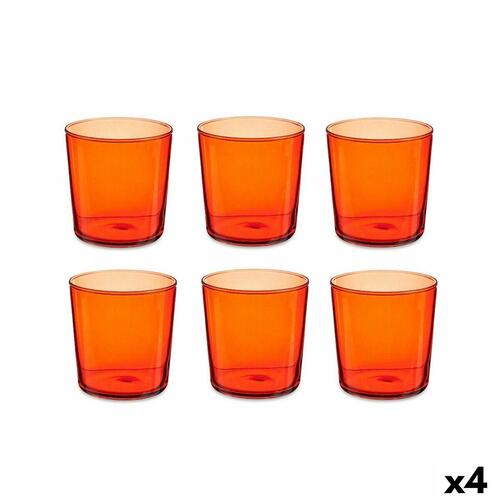 Glassæt Bistro Rød Glas 380 ml (4 enheder)