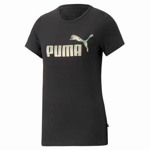 Puma Essentials+ Nova Shine kortærmet T-shirt dame - Sort (M)