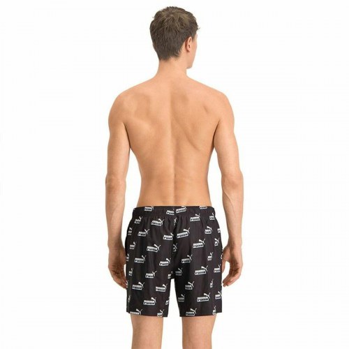 Puma badebukser Logo AOP N1 - Sort (M)