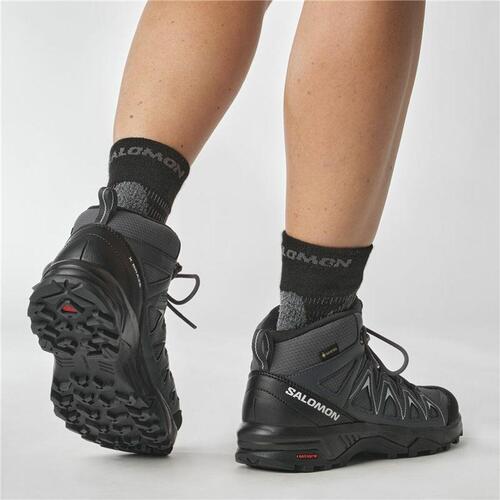 Vandrestøvler Salomon X Braze Mid Gore-Tex Dame Sort 40