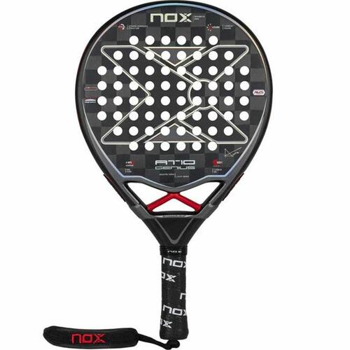 Padel bat Nox T10 Genius 18K By Agustin Tapia Sort