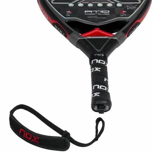Padel bat Nox T10 Genius 18K By Agustin Tapia Sort