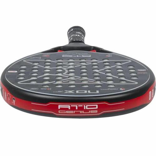 Padel bat Nox T10 Genius 18K By Agustin Tapia Sort