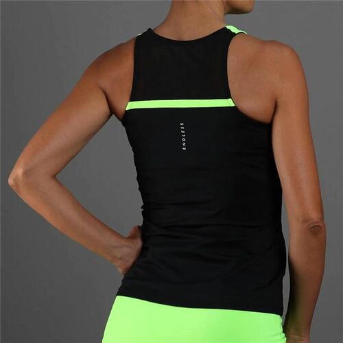Kortærmet Sport T-shirt Endless Lace Limegrøn S