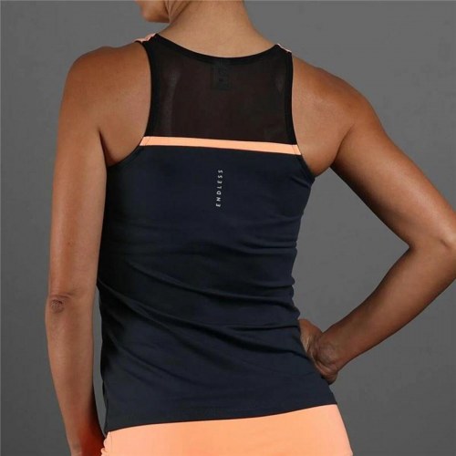 Endless Lace sportstop - laksefarvet/sort, dame L