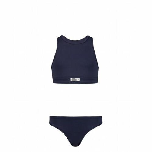Bikinitrusser Til Piger Puma Racerback 2 Dele Blå 5-6 år