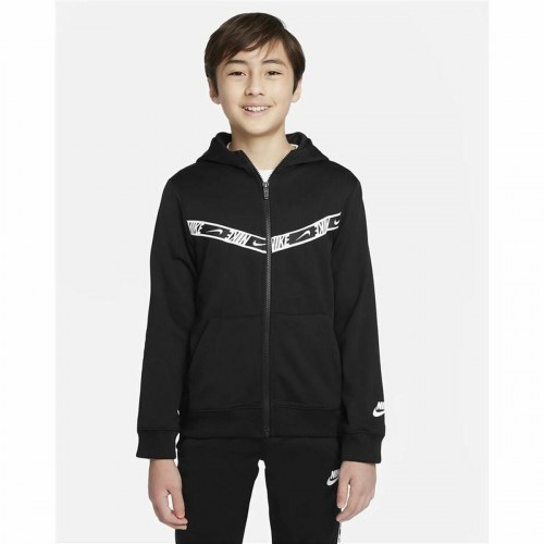Nike Sportswear sportsjakke til drenge, sort (7-8 år)