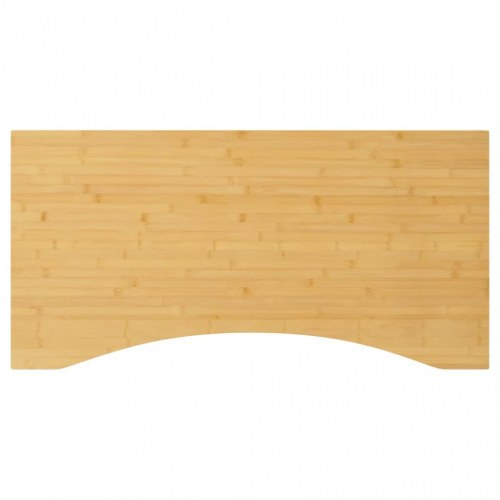 Bordplade til skrivebord 110x55x4 cm bambus