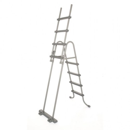Poolstige med 4 trin til fritstående pool - Bestway Flowclear 122 cm (58331)