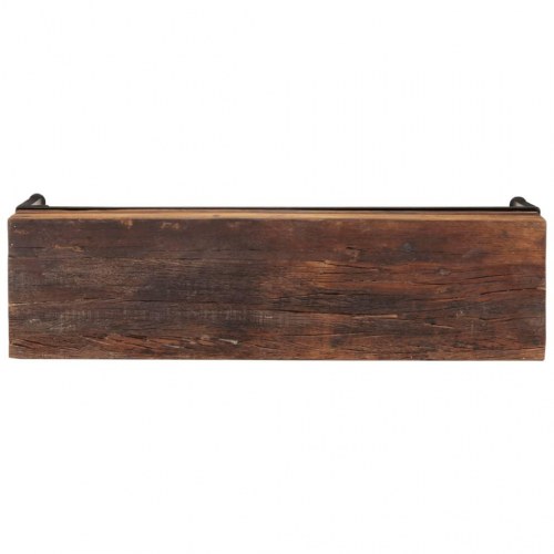 Bænk 110 cm massivt genbrugstræ