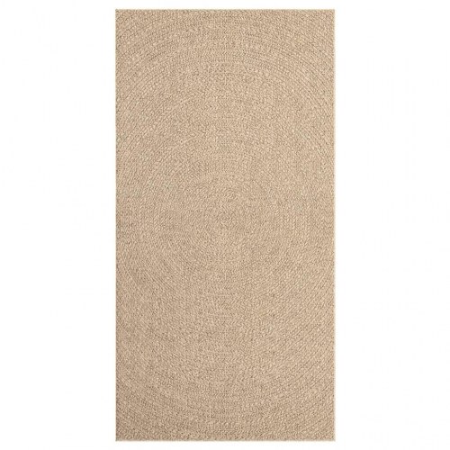 Gulvtæppe ZIZUR 80×150 cm - jute-look til inde og ude