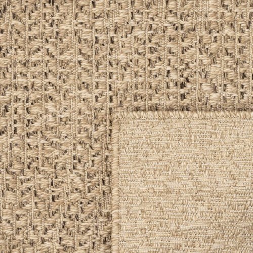Gulvtæppe ZIZUR 80×150 cm - jute-look til inde og ude
