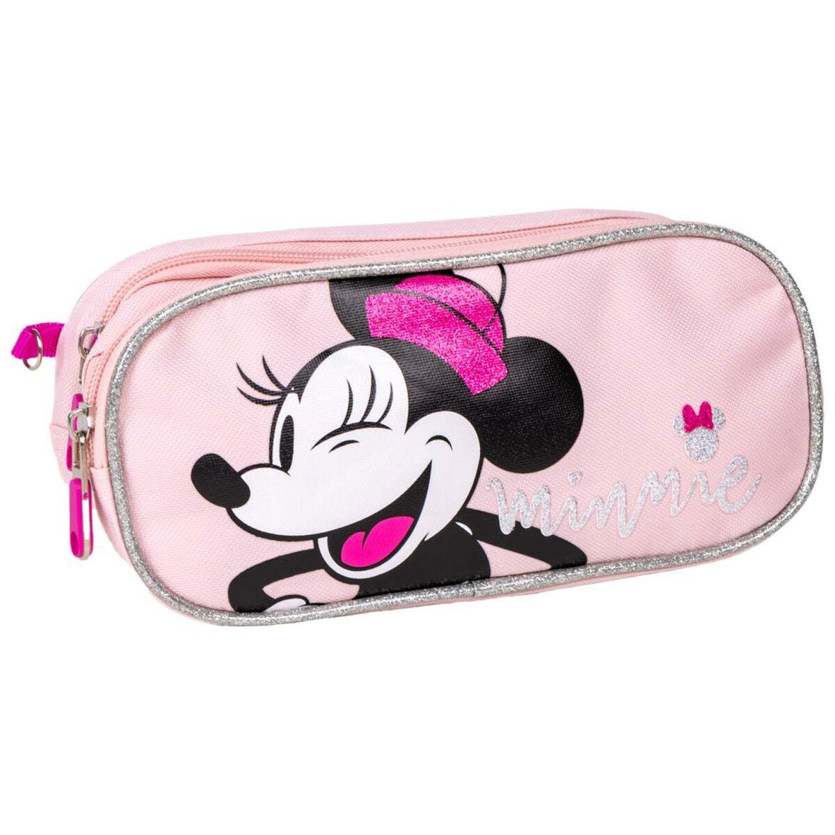 Dobbelt Carry All Minnie Mouse Pink 22 5 X 8 X 10 Cm