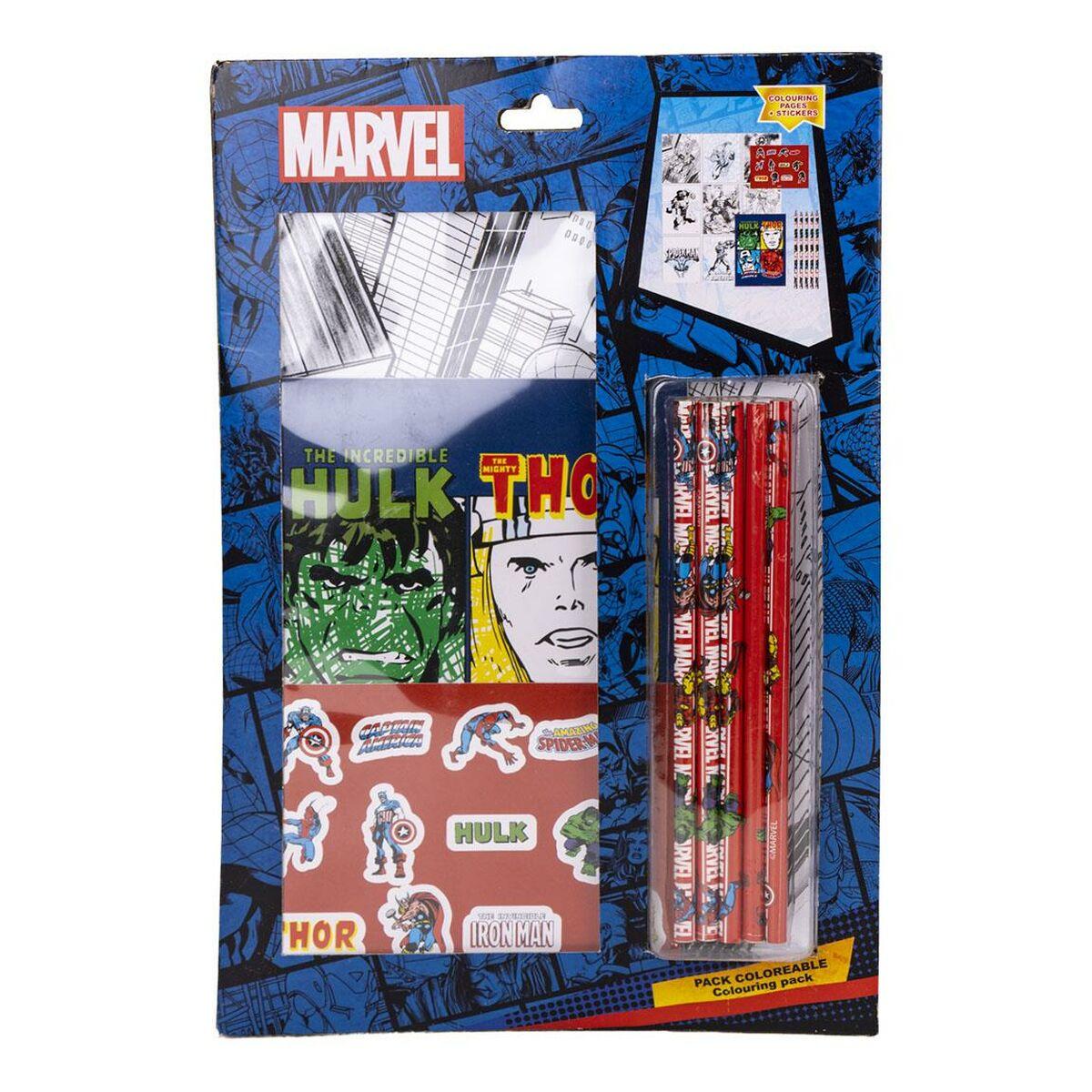 Stationært Sæt The Avengers Blå