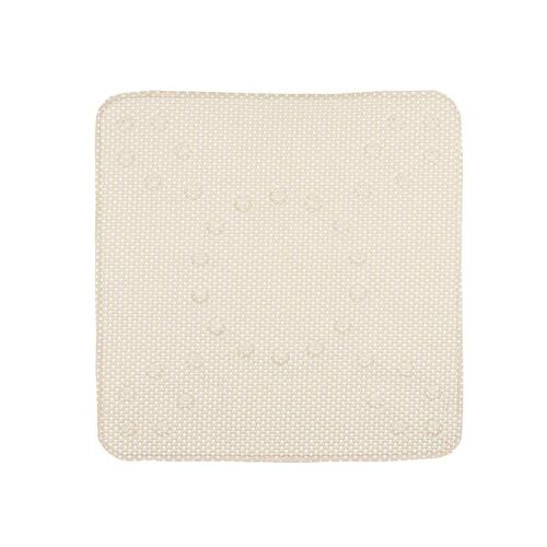 Skridsikker måtte til Brusebad Beige PVC 53 x 52,5 x 1 cm (6 enheder)