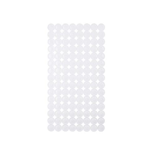 Skridsikker måtte til Brusebad Hvid PVC 68 x 1 x 36 cm (6 enheder)