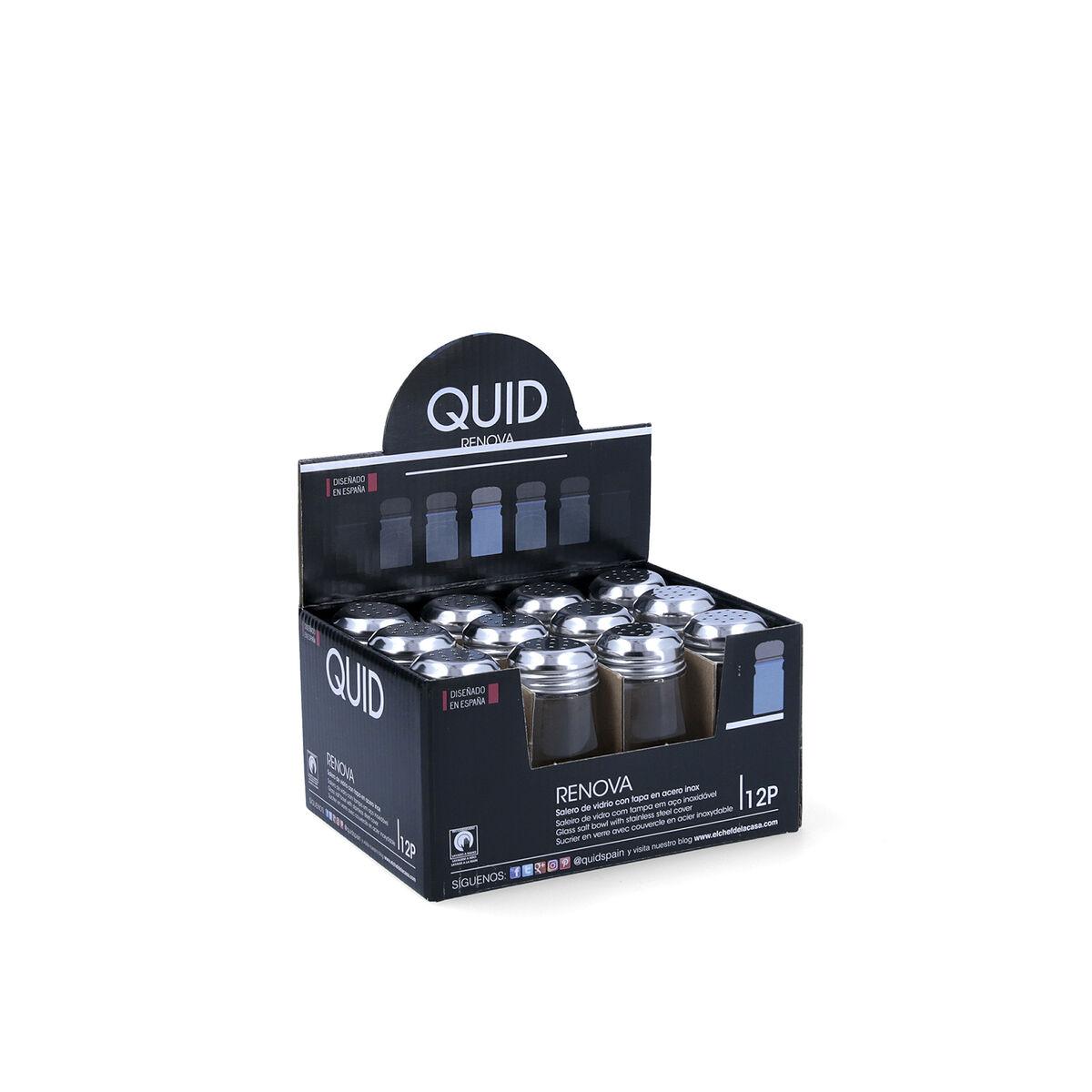 Saltbøsse Renova 75 ml - glas, 4,5 x 4,5 x 9 cm (12 stk)
