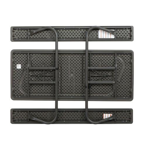Sammenklappeligt bord Lifetime Træ Brun Picnic Stål Plastik 183 x 74 x 145 cm