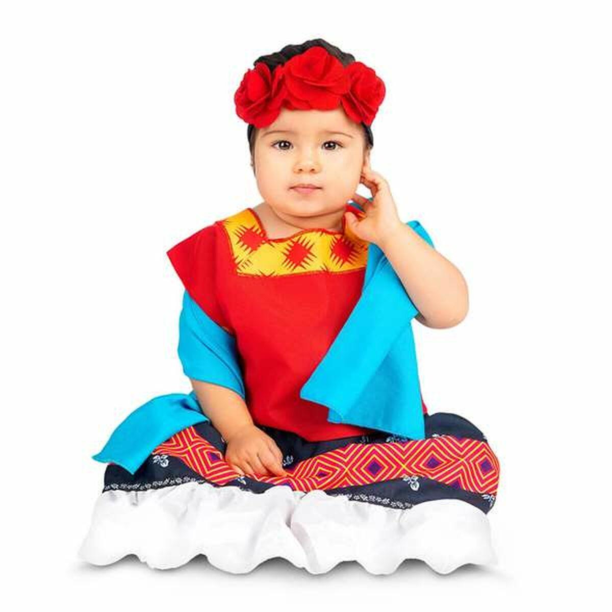 Babykostume - Frida Kahlo, 4 dele, 7-12 mdr