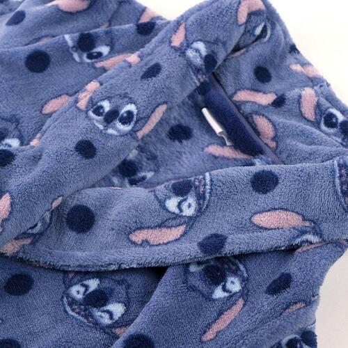 Morgenkåbe til Børn Stitch Blå 8 år