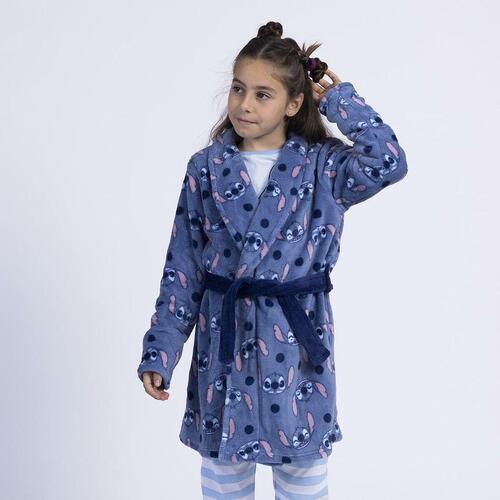 Morgenkåbe til Børn Stitch Blå 8 år