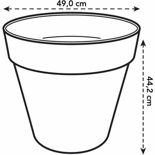 Urtepotte Elho Ø 50 cm Plastik Cirkulær Moderne