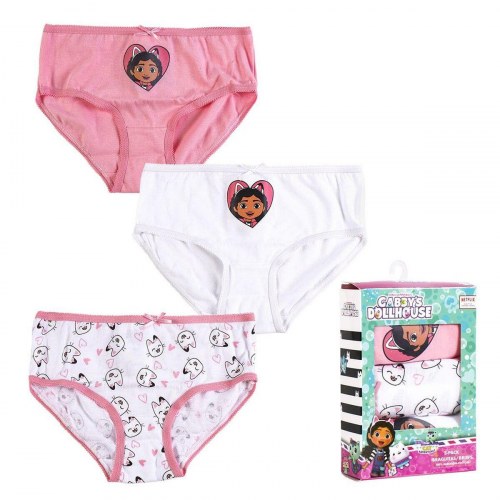 Gabby's Dollhouse trusser til piger - 3-pak, multifarvet, 2-3 år