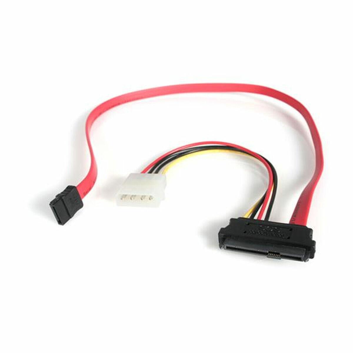 Startech SATA-kabel SAS729PW18 - rød adapter, han-han