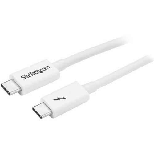 Startech Thunderbolt 3 USB-C kabel 1 m - hvid (TBLT3MM1MW)