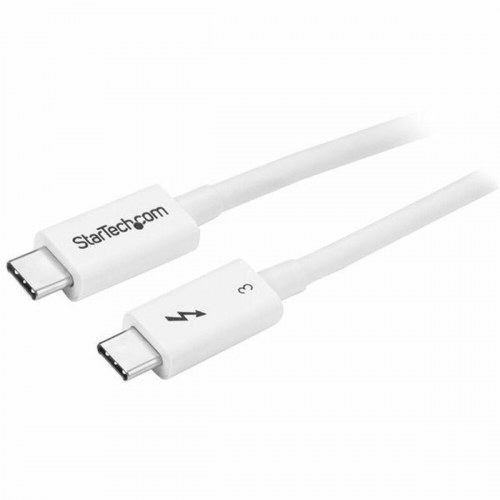 Startech USB-C kabel TBLT34MM50CW - Hvid, 50 cm