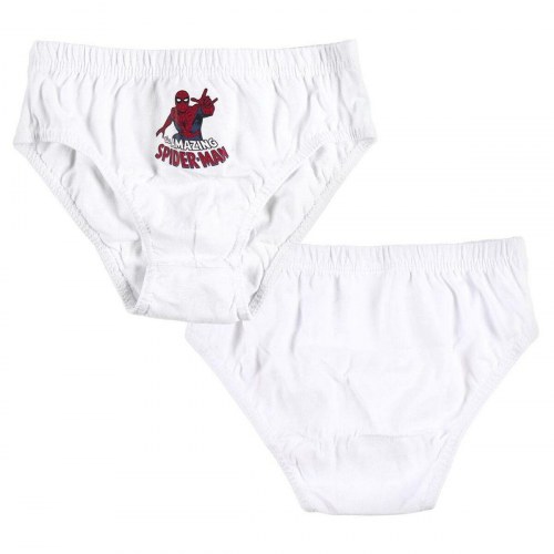 Pakke med boxershorts Spider-Man 3 enheder Multifarvet - 2-3 år