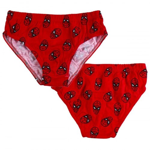 Pakke med boxershorts Spider-Man 3 enheder Multifarvet - 4-5 år
