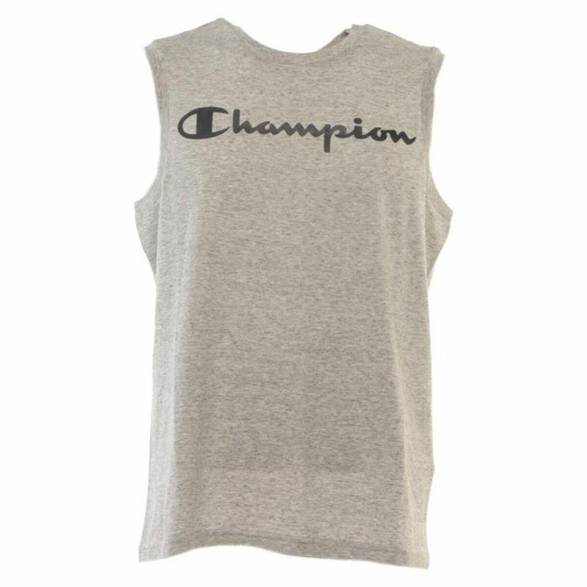 Champion herre top uden ærmer, crewneck - grå, L