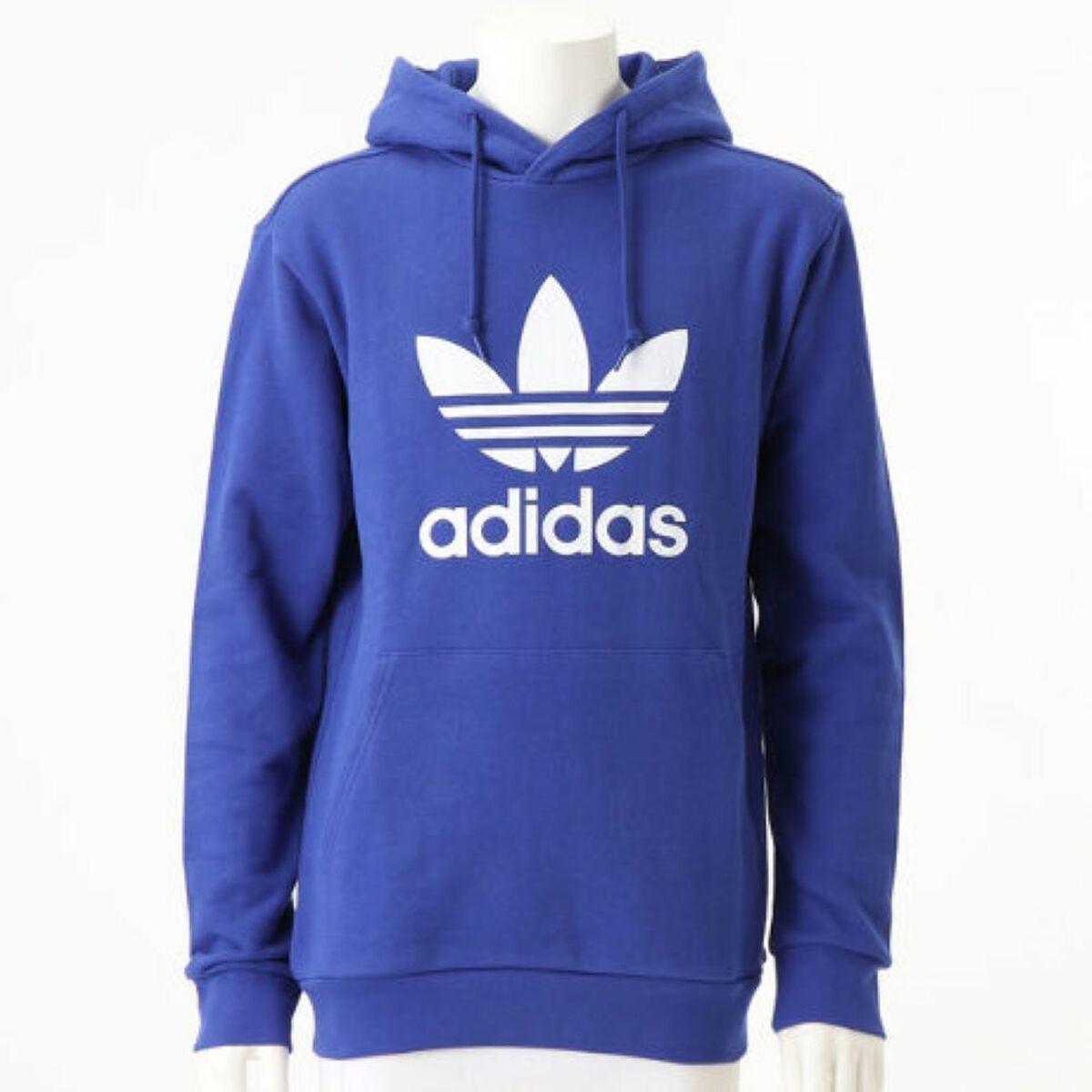 Hættetrøje Til Mænd Adidas Trefoil Hoody Ia4884 Blå