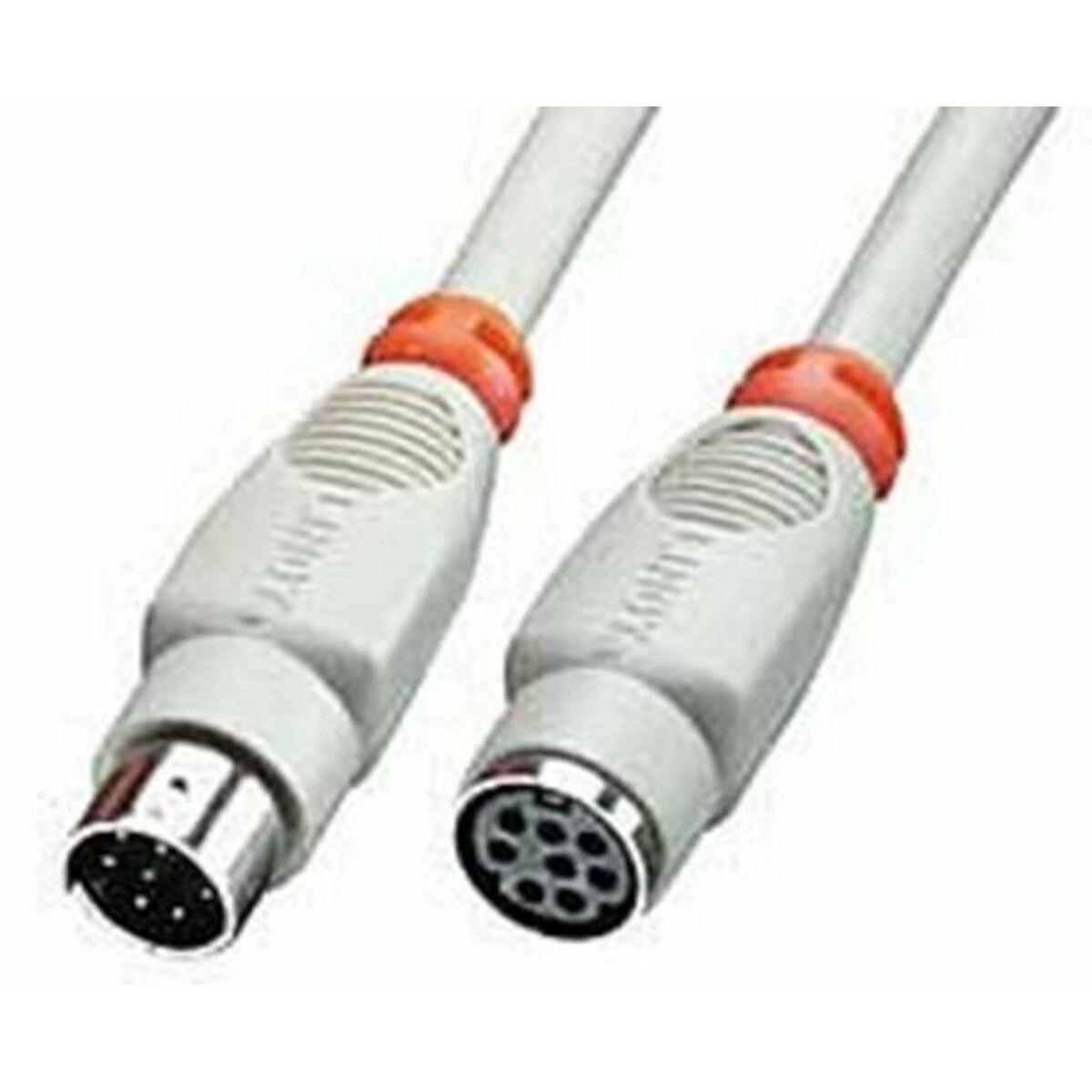 LINDY PS/2 forlænger-kabel 2 m - han til hun