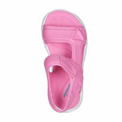 Sandaler til børn Skechers Lighted Molded Top Pink 32