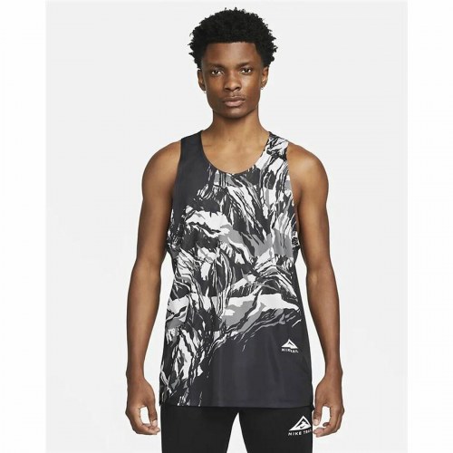 Tank top mænd Nike Trail Rise Grå Sort - M
