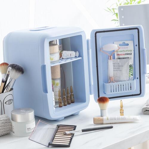 Mini Cosmetics Køleskab Frecos Blå 4 L 48 W (OUTLET A)