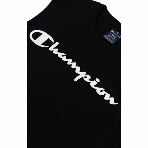 Champion herre top uden ærmer - Crewneck, sort, 2XL