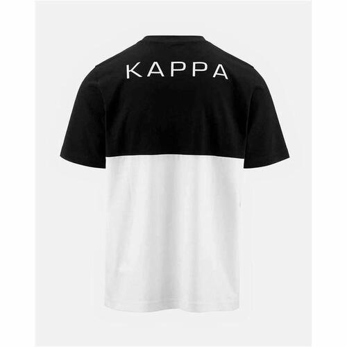 Kortærmet T-shirt til Mænd Kappa Edwin CKD Hvid Sort M