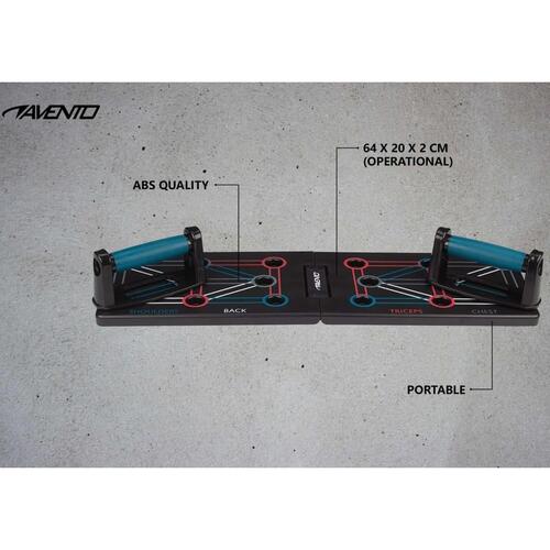 Avento push up-bræt sammenfoldeligt