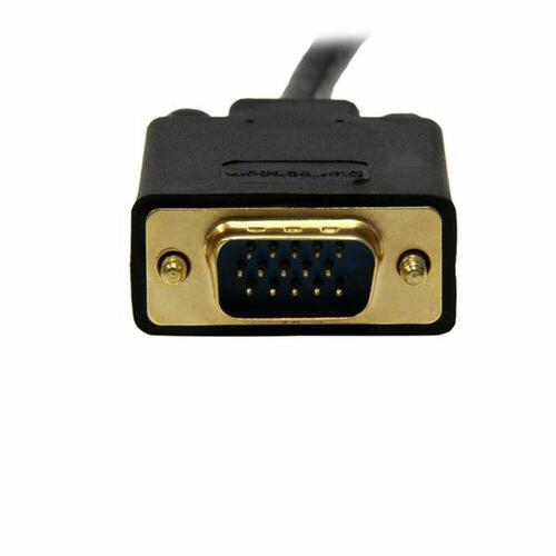 DisplayPort til VGA-adapter Startech DP2VGAMM10B 3 m Sort