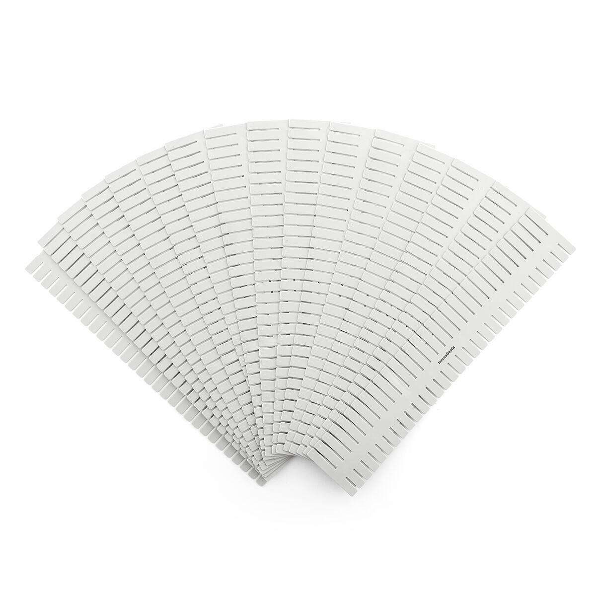 Condor justérbar skuffeordner - 16 dele, polypropylen, grå (OUTLET A)