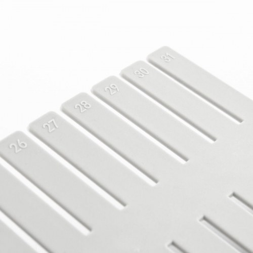 Condor justérbar skuffeordner - 16 dele, polypropylen, grå (OUTLET A)