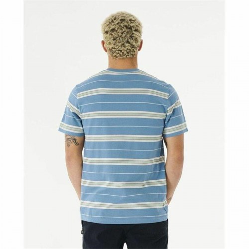 T-shirt Rip Curl Surf Revival Stripe Akvamarin Mænd - M