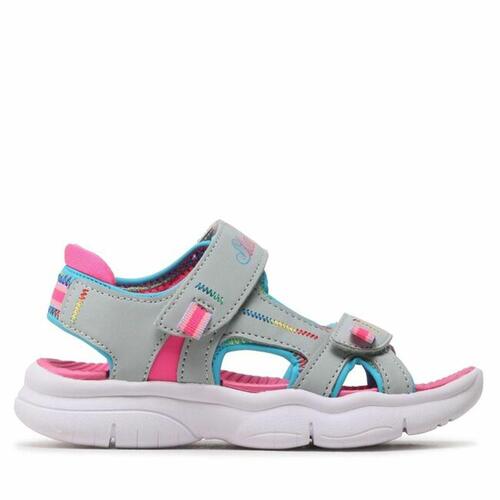 Sandaler til børn Skechers Flex Splash Grå 30