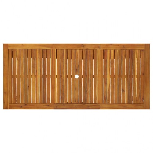 Havebord 200x90x74 cm massivt akacietræ